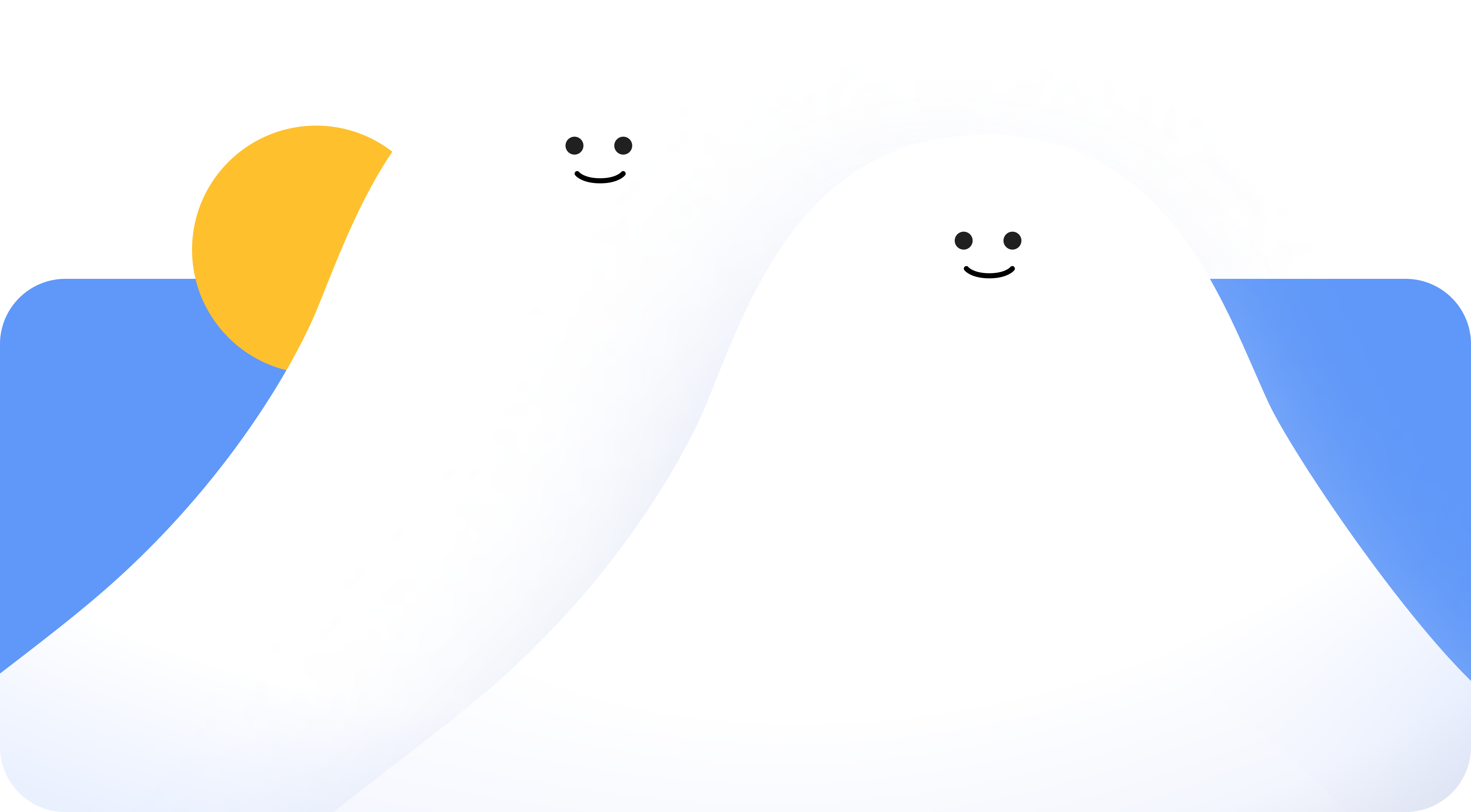 Snowy Mountains Illustration